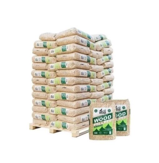 wood pellets.